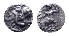 KINGS of MACEDON. Philip III. 323-317 BC. AR Obol Reference: Condition: Very Fine

Weight: 0.47 gr. Diameter: 9.0 mm