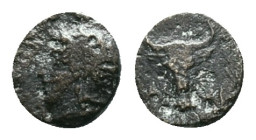 TROAS, Assos (Circa 4th-mid 3rd century BC)Ae Reference: Condition: Very Fine

Weight: 1.01gr. Diameter: 10.0 mm