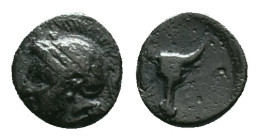 TROAS, Assos (Circa 4th-mid 3rd century BC)Ae Reference: Condition: Very Fine

Weight:1.30 gr. Diameter: 10.0 mm