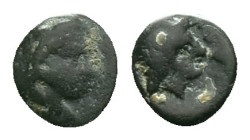 Greek Coins. 4th - 3rd century B.C. AE Reference: Condition: Very Fine

Weight: 0.56 gr. Diameter: 9.0 mm