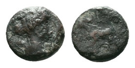 Greek Coins. 4th - 3rd century B.C. AE Reference: Condition: Very Fine

Weight: 1.73 gr. Diameter: 9.5 mm