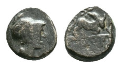 Greek Coins. 4th - 3rd century B.C. AE Reference: Condition: Very Fine

Weight: 1.24 gr. Diameter: 8.7 mm