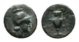 Greek Coins. 4th - 3rd century B.C. AE Reference: Condition: Very Fine

Weight: 0.95 gr. Diameter: 9.9 mm