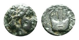 Greek Coins. 4th - 3rd century B.C. AE Reference: Condition: Very Fine

Weight: 1.09 gr. Diameter: 9.5 mm