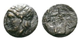 Greek Coins. 4th - 3rd century B.C. AE Reference: Condition: Very Fine

Weight: 1.20 gr. Diameter: 10.5 mm