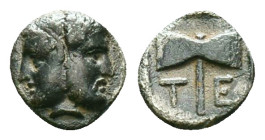 Troas, Tenedos, AR. Late 5th-early 4th century BC. Reference: Condition: Very Fine

Weight:0.56 gr. Diameter: 7.5 mm