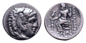 Kings of Macedon. Alexander III ‘the Great’, AR Drachm, Reference: Condition: Very Fine

Weight: 4.21 gr. Diameter: 15.9 mm