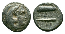 Kings of Macedon. Uncertain mint. Alexander III "the Great" 336-323 BC. Bronze Æ Reference: Condition: Very Fine

Weight:5.04 gr. Diameter: 16.4 mm