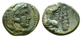 Kings of Macedon. Uncertain mint. Alexander III "the Great" 336-323 BC. Bronze Æ Reference: Condition: Very Fine

Weight: 5.76 gr. Diameter: 17.9 mm...