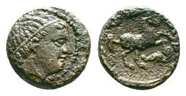 Greek Coins Ae Reference: Condition: Very Fine

Weight:4.08 gr. Diameter: 13.8 mm