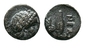Greek Coins. 4th - 3rd century B.C. AE Reference: Condition: Very Fine

Weight: 1.51 gr. Diameter: 10.1 mm