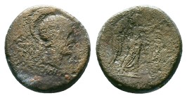 Greek Coins. 4th - 3rd century B.C. AE Reference: Condition: Very Fine

Weight:8.54 gr. Diameter: 20.1 mm