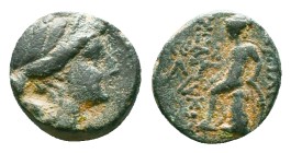 Greek Coins. 4th - 3rd century B.C. AE Reference: Condition: Very Fine

Weight: 3.40 gr. Diameter: 14.6 mm