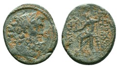 Greek Coins. 4th - 3rd century B.C. AE Reference: Condition: Very Fine

Weight:7.34 gr. Diameter: 20.6 mm