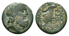 Greek Coins. 4th - 3rd century B.C. AE Reference: Condition: Very Fine

Weight: 6.28 gr. Diameter: 18.9 mm