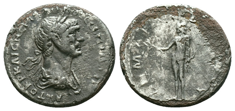 Trajan. AD 98-117. AR Denarius Reference: Condition: Very Fine

Weight:5.58 gr...