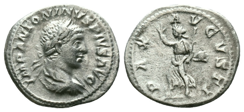 Severus Alexander. AD 222-235. AR Denarius Reference: Condition: Very Fine

We...