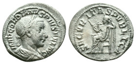 Gordian III. AD 238-244. AR Antoninianus Reference: Condition: Very Fine

Weight: 2.76gr. Diameter: 20.2 mm