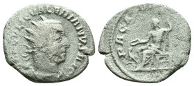 Valerian I AD 253-260. Rome Antoninianus AR Reference: Condition: Very Fine

Weight: 3.25 gr. Diameter: 19.5 mm