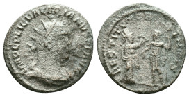 Valerian I AR. Antoninian. 253-260 AD. Reference: Condition: Very Fine

Weight:2.83 gr. Diameter: 19.0 mm