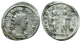 Valerian I AR. Antoninian. 253-260 AD. Reference: Condition: Very Fine

Weight:3.12 gr. Diameter: 21.6 mm