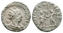 Gallienus AR. Antoninian. 260-268 AD. Reference: Condition: Very Fine

Weight: 2.66 gr. Diameter: 19.3 mm