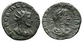 Vaballathus Aurelian AR. Antoninian. 271-272 AD. Reference: Condition: Very Fine

Weight: 2.57 gr. Diameter: 18.1 mm