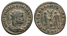 Maximianus Herculius AD 286-305. Cyzicus Antoninianus Æ Reference: Condition: Very Fine

Weight:4.20 gr. Diameter: 21.8 mm