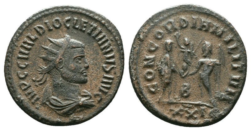 Diocletian AD 284-305. Antioch Antoninianus Æ Reference: Condition: Very Fine
...