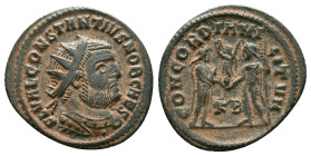 Constantius I Æ Nummus. Cyzicus, AD 294-299
Repatinated
Reference: Condition: Very Fine

Weight: 3.22 gr. Diameter: 22.4 mm