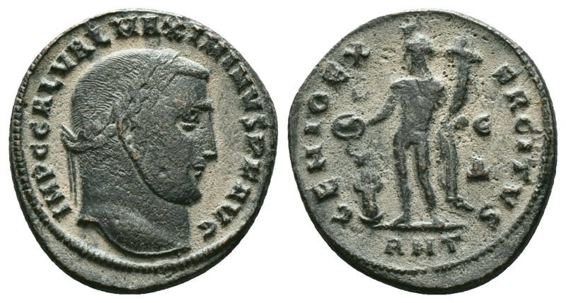 Maximinus II (310-313 AD). Antioch AE Follis Reference : "Repatinated" Condition...