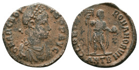 Arcadius. A.D. 383-408. AE
Repatinated
Reference: Condition: Very Fine

Weight: 4.11 gr. Diameter: 20.6 mm