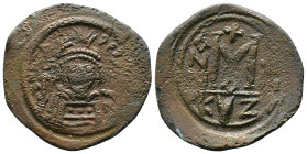 Justinian I. AD 527-565. Cyzicus AE Follis. Reference: Condition: Very Fine

Weight: 9.44 gr. Diameter: 32.2 mm