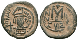 Byzantine Coins AE, 7th - 13th Centuries Reference : "Repatinated" Condition: Very Fine

Weight:12.1 gr. Diameter: 29.0 mm