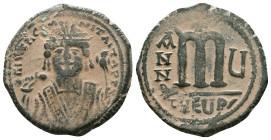 Byzantine Coins AE, 7th - 13th Centuries Reference : "Repatinated" Condition: Very Fine

Weight: 12.0 gr. Diameter: 29.5 mm