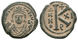 Byzantine Coins AE, 7th - 13th Centuries Reference : "Repatinated" Condition: Very Fine

Weight:6.17 gr. Diameter: 21.6 mm