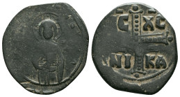 Byzantine Coins AE, 7th - 13th Centuries Reference: Condition: Very Fine

Weight:8.15 gr. Diameter: 28.7 mm