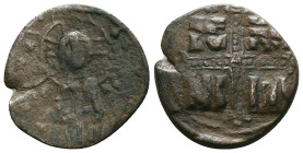 Byzantine Coins AE, 7th - 13th Centuries Reference: Condition: Very Fine

Weight: 6.26 gr. Diameter: 25.3 mm