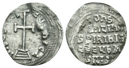 Miliresion of Constantine VI and Eirene,AR

Weight: 1.60 gr. Diameter: 20.4 mm