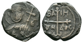 Crusaders & Medieval Coins AE. Reference: Condition: Very Fine

Weight: 3.62gr. Diameter: 18.7 mm