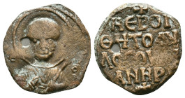 CRUSADERS.Antioch.Tancred.(1101-1112).Follis Reference: Condition: Very Fine

Weight: 3.75 gr. Diameter: 21.1 mm