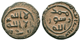 Islamic Coins Ae Reference : "Repatinated" Condition: Very Fine

Weight: 4.01 gr. Diameter: 19.2 mm