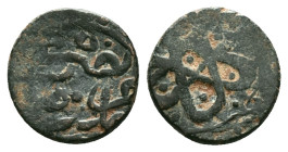 Islamic Coins Ae Reference: Condition: Very Fine

Weight: 1.43 gr. Diameter: 13.5 mm