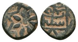 Islamic Coins Ae Reference: Condition: Very Fine

Weight:1.67 gr. Diameter: 12.1 mm