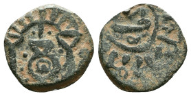 Islamic Coins Ae Reference: Condition: Very Fine

Weight: 1.95 gr. Diameter: 16.0 mm