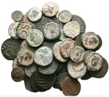 Lot of 50 Mixed Ancient Coins (SOLD AS SEEN,NO RETURN.)
Partially repatinated
Reference: Condition: Very Fine

Weight: gr. Diameter: mm