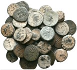 Lot of 50 Mixed Ancient Coins (SOLD AS SEEN,NO RETURN.)
Partially repatinated
Reference: Condition: Very Fine

Weight: gr. Diameter: mm