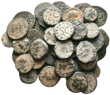Lot of 50 Mixed Ancient Coins (SOLD AS SEEN,NO RETURN.)
Partially repatinated
Reference: Condition: Very Fine

Weight: gr. Diameter: mm
