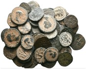 Lot of 50 Mixed Ancient Coins (SOLD AS SEEN,NO RETURN.)
Partially repatinated
Reference: Condition: Very Fine

Weight: gr. Diameter: mm
