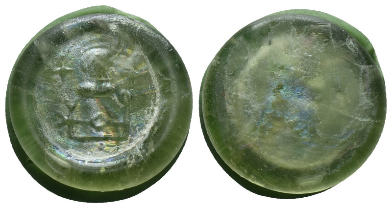 BYZANTINE. Circa 6-7th century. Weight (glass) Reference: Condition: Very Fine
...
